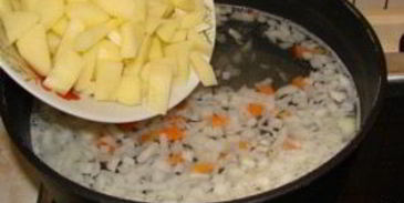 щавель на курином бульоне