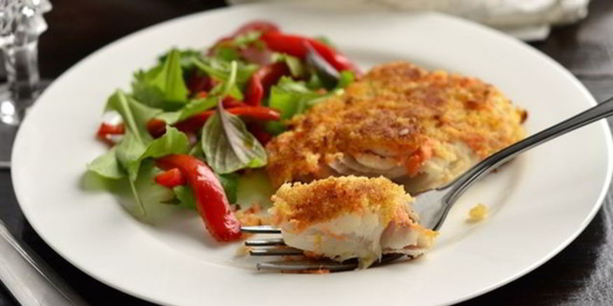 Рецепт судака по-венски с овощным бульоном