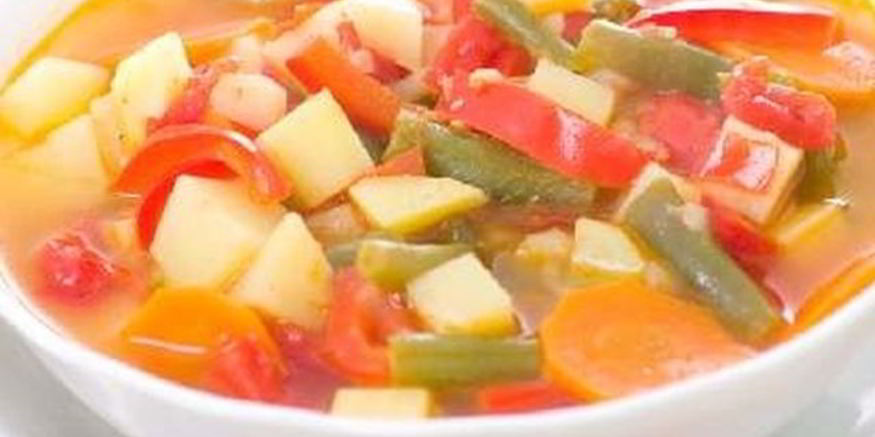 Рецепт супа-гуляша на курином бульоне