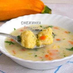 Суп из кабачков