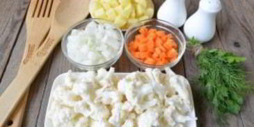 суп из цветной капусты на мясном бульоне