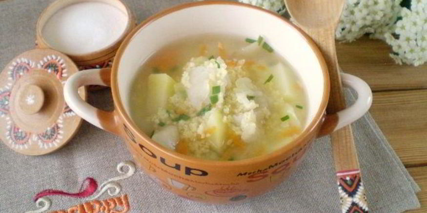 Рецепт супа на рыбном бульоне