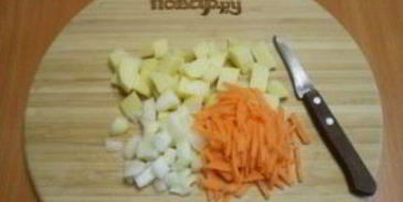 суп на рыбном бульоне