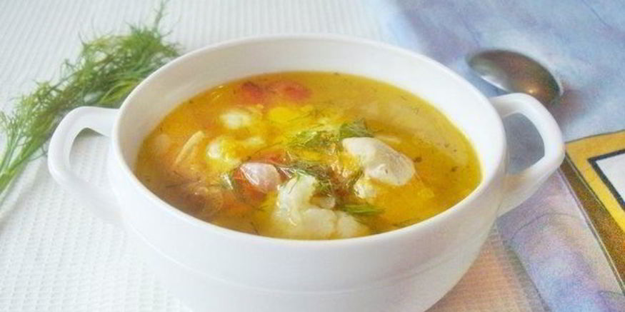 Рецепт супа с репой на курином бульоне