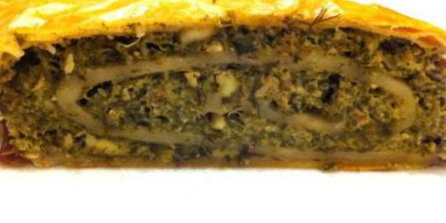 Рецепт сытного рулета к бульону