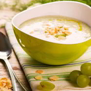 Рецепт Белого гаспачо с виноградом