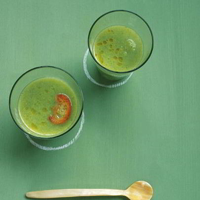 Гаспачо из лука-порея