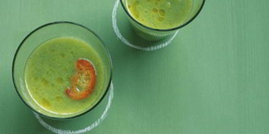 Рецепт гаспачо из лука-порея