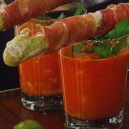 Рецепт Гаспачо из паприки с домашними гриссини