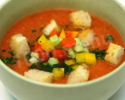 Гаспачо овощной с перцем