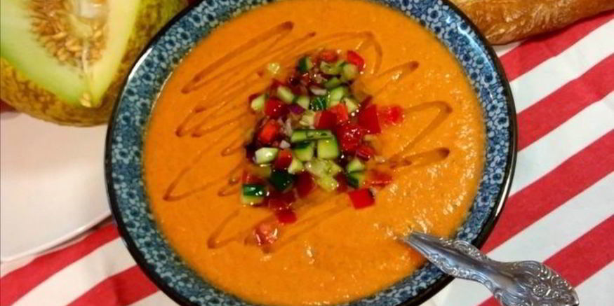 Рецепт гаспачо с дыней