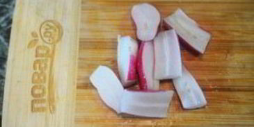 гаспачо с редисом и фенхелем