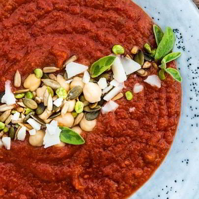 Гаспачо с семечками