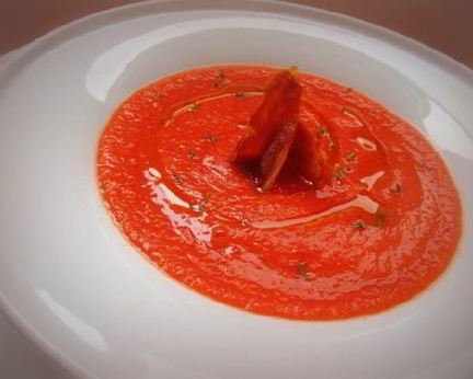 Гаспачо с тыквой