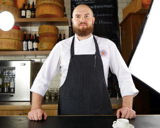 Гаспачо свекольный с брынзой