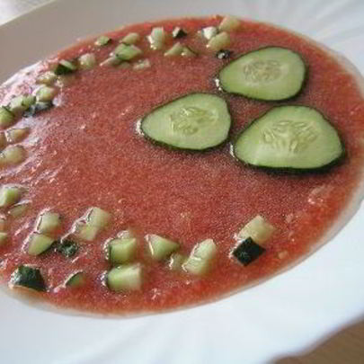 Холодный летний суп Гаспачо