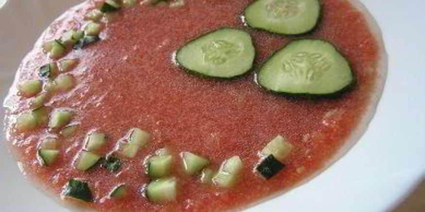 Рецепт холодного летнего супа гаспачо