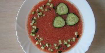 холодный летний суп гаспачо