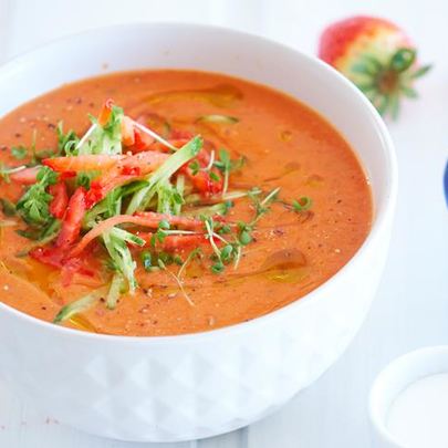 Клубничный гаспачо