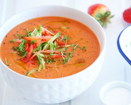 Клубничный гаспачо