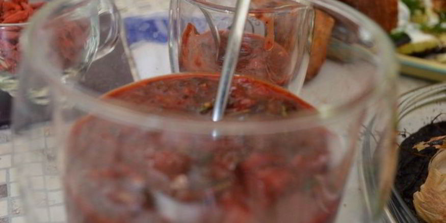 Рецепт копченого гаспачо