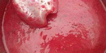 свекольный гаспачо с петрушкой