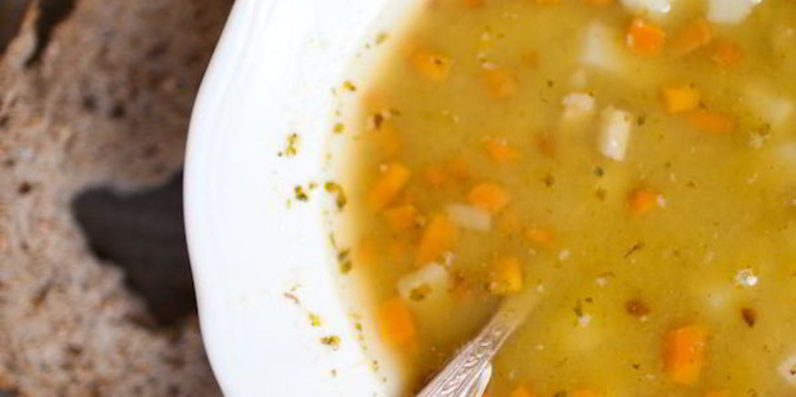 Рецепт домашнего горохового супа