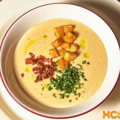 Гороховый крем-суп со сливками