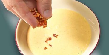 гороховый крем-суп со сливками