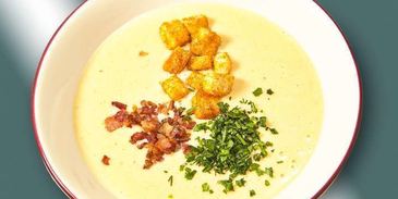 гороховый крем-суп со сливками