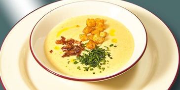 гороховый крем-суп со сливками