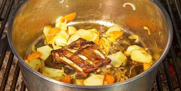 гороховый крем-суп со сливками