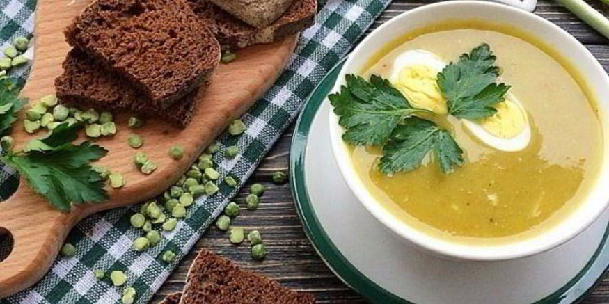 Рецепт горохового крема суп