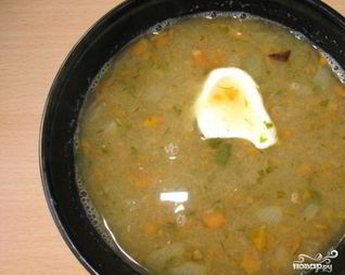 Гороховый суп для ребенка