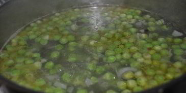 гороховый суп из алматуры