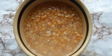 гороховый суп на говяжьей косточке