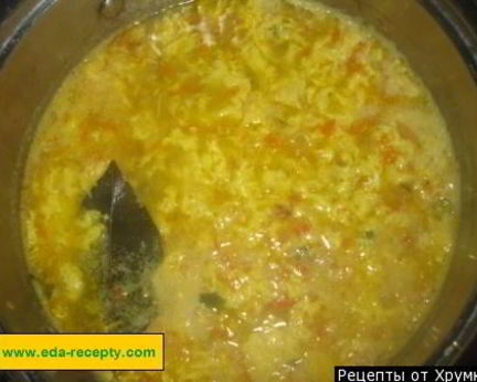 Гороховый суп постный