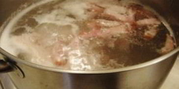 гороховый суп с беконом