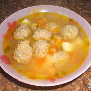 Рецепт Горохового супа с фрикадельками