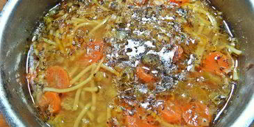 гороховый суп с итальянским акцентом