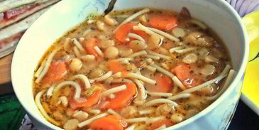 гороховый суп с итальянским акцентом