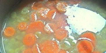 гороховый суп с итальянским акцентом