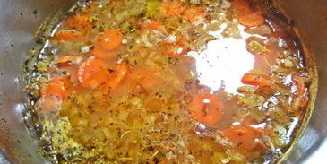 гороховый суп с итальянским акцентом