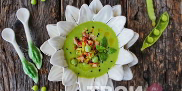 гороховый суп с копченостями