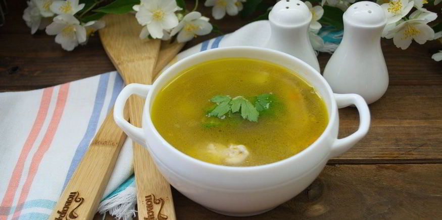 Рецепт горохового супа с куриными крыльями