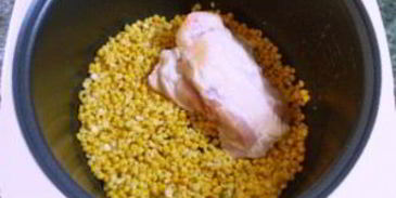 гороховый суп с курицей в мультиварке