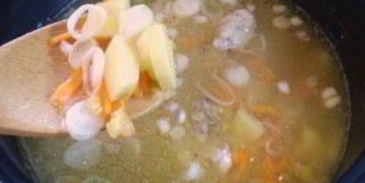 гороховый суп с курицей в мультиварке