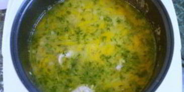 гороховый суп с курицей в мультиварке