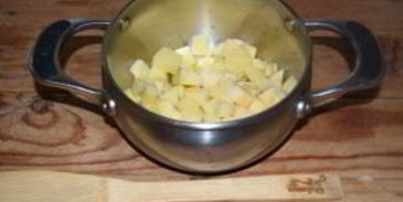 гороховый суп с сыром