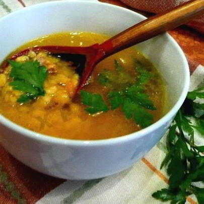 Гороховый суп с тушенкой